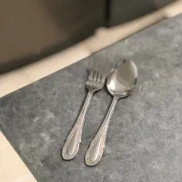 ۲دست لیوان شربت خوری و۲دست چای خوری وسرویس قاشق|ظروف سرو و پذیرایی|زاهدان, |دیوار