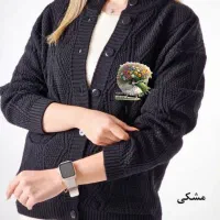 ژاکت بافت نخ آکریل