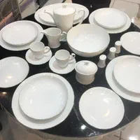 سرویس چینی فله لبه طلایی لو رین