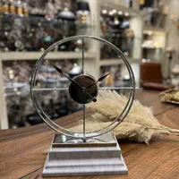 ساعت رومیزی پایه چوبی جدیدومدرن باضمانت رنگ وموتور|ساعت دیواری و تزئینی|مشهد, کوی سیدی|دیوار