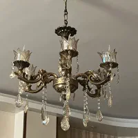 لوستر|لوستر و چراغ آویز|اصفهان, سروستان|دیوار