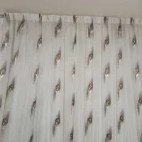 سه عدد پرده حریر شاین طرح دار|پرده، رانر، رومیزی|دماوند, دماوند|دیوار