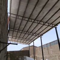 نصب شیروانی جوشکاری سایبا نما لنبه خرپا درب وپنجره