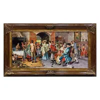 تابلوفرش ماشینی فردیس فرانسوی جشن تولد نوزاد