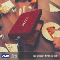 انواع جعبه پیتزا در سایزها و طرح های متنوع