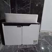 روشویی سرویس کامل باآیینه-حوله خشک کن و...
