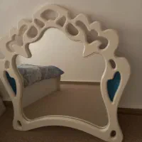 تختخواب،آینه،پاتختی|تخت و سرویس خواب|خرمدره, |دیوار