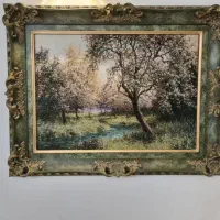 تابلو فرش دستبافت کاملا سالم