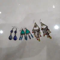 گوشواره زنانه و گردنبند