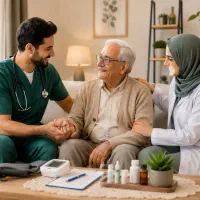 خدمات پرستاری و پزشکی در منزل (دارای مجوز رسمی)