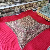 لحاف کرسی دست دوز مدل فرخنده سفارشی با لوازم کامل