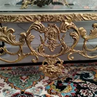 میز تلویزیون وکنسول نو برنز،به علت تغییر دکوراسیون|بوفه، ویترین، کنسول|قم, نیروگاه|دیوار