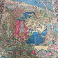 فرش دستباف لیلیو مجنون با چند فرش دیگر