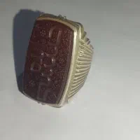 انگشتر نقره کار دست