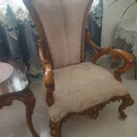 مبل سلطنتی هفت نفره  میزنهار خوری ۶ نفره|مبلمان خانگی و میز عسلی|تهران, طرشت|دیوار