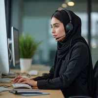 افرادجویای کار با گوشی و غیرحضوری