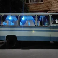 مینی بوس دربستی کولردار ۲۱نفره