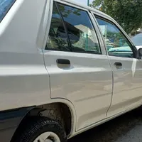 پراید مدل 90سفید  اتاق 403مالیچه