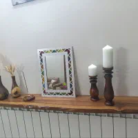 شلف دیواری چوبی