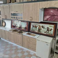 کابینت فلزی درب چوبی از دم قسط 10ماهه و 6ماهه