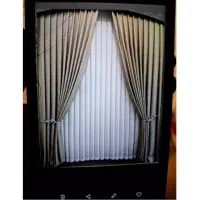 دکور پرده کاملا نو اصلا استفاده نشده ارتفاع ۳ متر