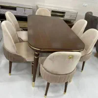 میز ناهار خوری مینیمال نوبل راش با میز چوبی|میز و صندلی غذاخوری|تهران, امام حسین|دیوار