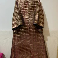 مانتو مزونی با پارچه ژاکارد ترک