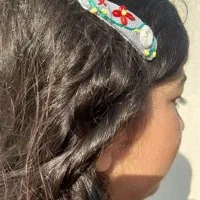 گیره مو و دیوار کوب گلدوزی|زیورآلات و اکسسوری|محمودآباد, |دیوار