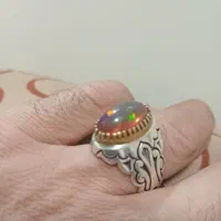 انگشترنقره اوپال کلکسیونی..|جواهرات|تهران, شهر زیبا|دیوار