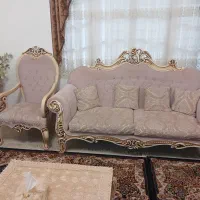 مبل سلطنتی با چوب راش|مبلمان خانگی و میز عسلی|شیراز, شیشه‌گری|دیوار