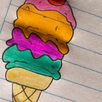 کلی طرح خوشگل برای دفتر مشق،با قیمت مناسب|لوازم التحریر|ملایر, |دیوار