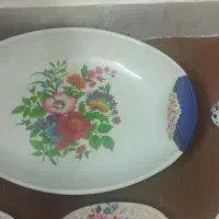 ظروف کسری|کلکسیون اشیاء عتیقه|قم, زنبیل آباد|دیوار