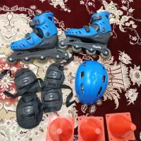 اسکوتر . آبی|دوچرخه، اسکیت، اسکوتر|بروجرد, |دیوار