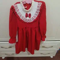 لباس یلدایی با جوراب شلواری