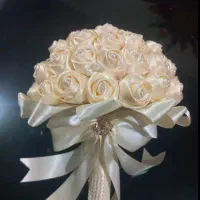 دسته گل روبانی خوشگل و جذاب|گل مصنوعی|اردبیل, |دیوار