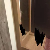 میز آرایشی اینه بلند دو کشو|تخت و سرویس خواب|آمل, |دیوار