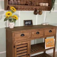 میز کافی بار کنسول بار (تمام چوبی مستقیم ازتولیدی)|بوفه، ویترین، کنسول|قیامدشت - خاورشهر, |دیوار