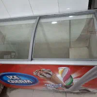 فریزر بستنی صندوقی درب شیشه ای