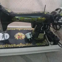 چرخ خیاطی  مرد پرنده  دستی وبرقی  در حد نو