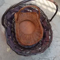 سبد حصیری|صنایع دستی و سایر لوازم تزئینی|قم, سراجه (۱۵ خرداد)|دیوار