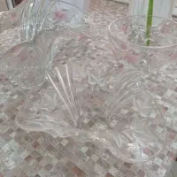 ظرف بلور کریستال میوه شیرینی خوری ناتاشا سوگا شوگا|ظروف سرو و پذیرایی|مراغه, |دیوار