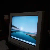 مانیتور LG ۱۷ اینچ صفحه تخت|قطعات و لوازم جانبی رایانه|آبادان, |دیوار