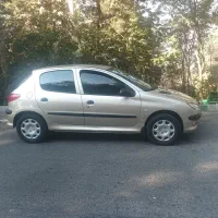 پژو ۲۰۶ بی رنگ|خودرو سواری و وانت|تهران, بوستان شیان|دیوار