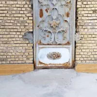 لنگه درب حیاط