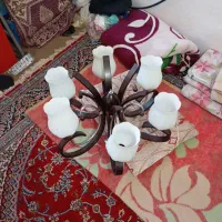 لوستر آویز کریستال دیواری سقفی