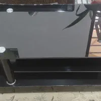 میز تلویزیون شیشه ای مشکی
