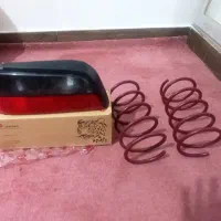 فنر اسپرت پژویی و چراغ خطر فوری