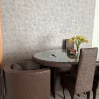 میز ناهارخوری هشت نفر سه صندلی دو مبلی و یک نیمکت|میز و صندلی غذاخوری|داراب, |دیوار