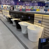 نیم پایه کابین روشویی pvc