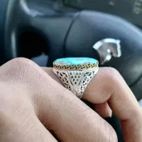انگشتر نقره فیروزه